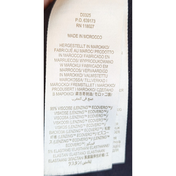 Boden Navy Ruffle Sleeve Pleated Preppy Classic Coquette Viscose Mini Dress 12 - Picture 7 of 11